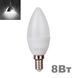 LED лампочка E14 C37 8вт 4100К фото