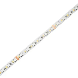Светодиодная LED лента RGB+WW 24v 2835 120led/m ip20 Премиум фото