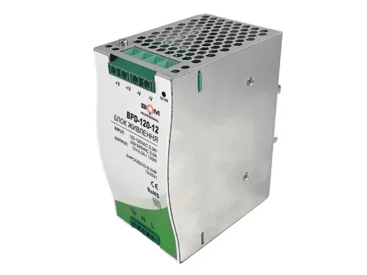 Блок живлення на DIN-рейку 12v 10а 120w фото