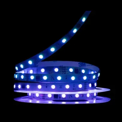 Світлодіодна LED стрічка RGB Smart 24v 60led/m ip20 фото