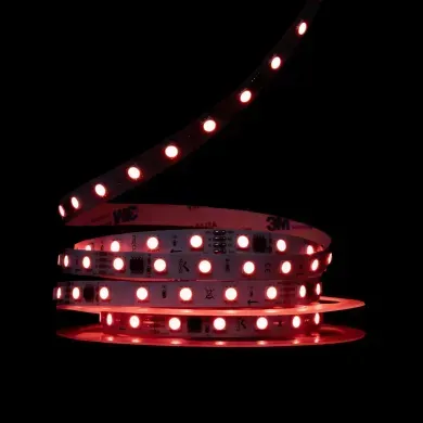 Світлодіодна LED стрічка RGB Smart 24v 60led/m ip20 фото