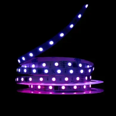 Світлодіодна LED стрічка RGB Smart 24v 60led/m ip20 фото
