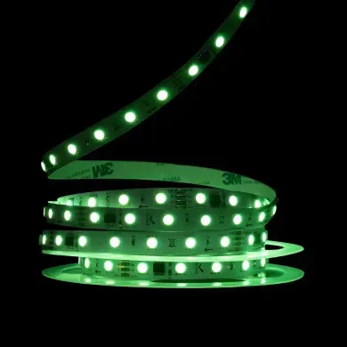 Світлодіодна LED стрічка RGB Smart 24v 60led/m ip20 фото