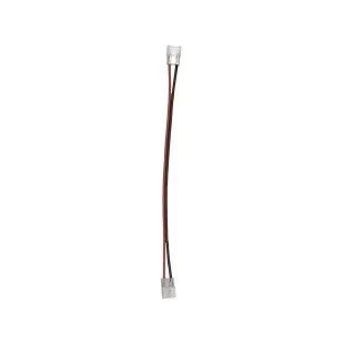 Конектор для LED стрічки COB 2pin+провід+2pin 8мм фото