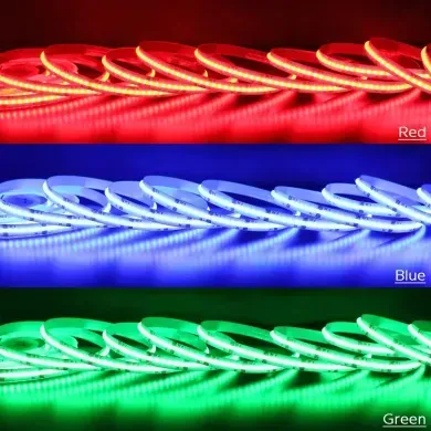 Світлодіодна LED стрічка 24v RGB+CCT COB 840led/m IP20 фото