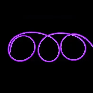 Гнучкий LED неон 12v 8*16мм 1см фіолетовий фото