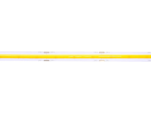 Світлодіодна LED стрічка COB 24v жовтий фото
