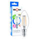 LED лампочка Filament E14 C35 4вт 2800К фото