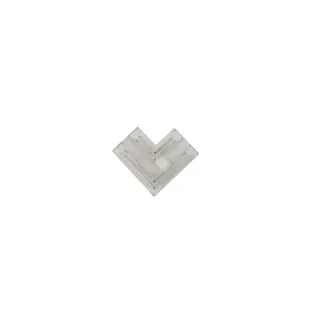 Коннектор для LED ленты COB RGB 4pin 10мм угловой фото