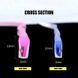 Гибкий LED неон 12v 6*12мм RGB ПВХ фото