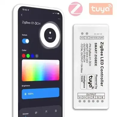RGB контролер 15А ZigBee Wi-Fi TUYA фото
