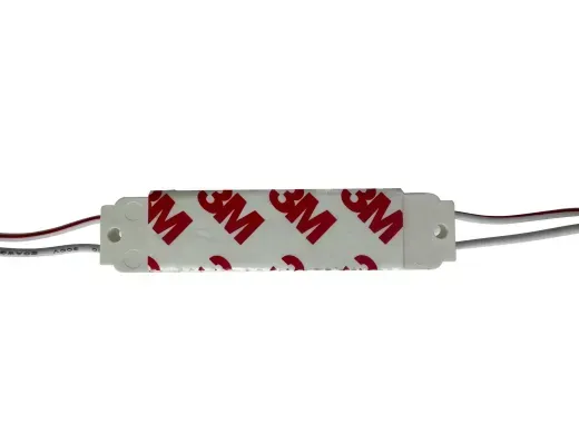 Светодиодный модуль 12v 3led 2835 1,5w с линзой PRO 5 лет гарантии фото