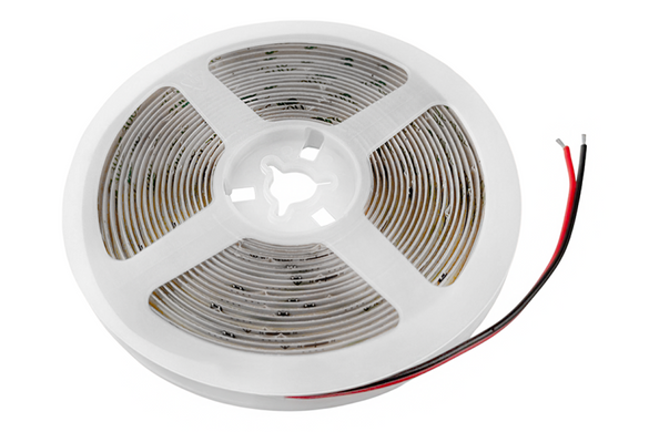 Світлодіодна стрічка 220v IP20 COB 296led/m білий 5м фото