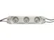 Светодиодный модуль 12v 3led 2835 1,5w с линзой PRO 5 лет гарантии фото