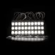 Светодиодный модуль 12v 3led 2835 1,5w с линзой PRO 5 лет гарантии фото