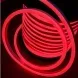 Гнучкий LED неон 220v 8*16мм Червоний фото