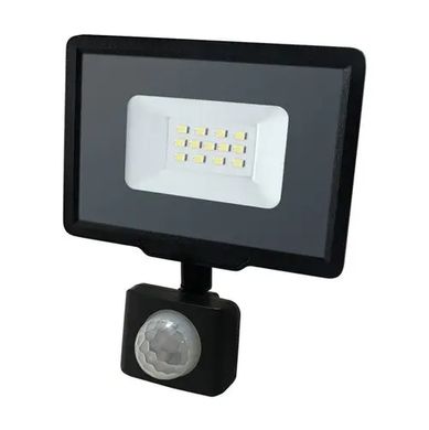 LED прожектор з датчиком руху 10Вт фото