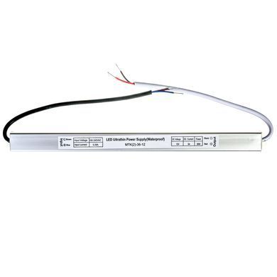 Блок живлення 12v 3а 36w Slim ip67 фото