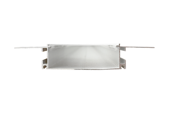 LED профиль для гипсокартона 95*57мм 1м, Матовый, Серебристый