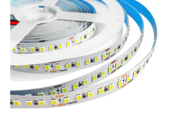 Світлодіодна LED стрічка 24v 2835 180led/m ip20 Білий фото