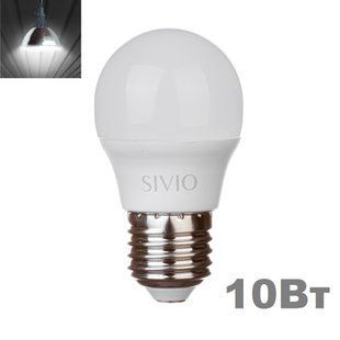 LED лампочка E27 G45 10вт 4100К фото