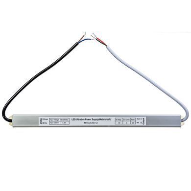 Блок живлення 12v 4а 48w Slim ip67 фото