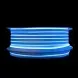 Гнучкий LED неон 24v 6*12мм 9w синій