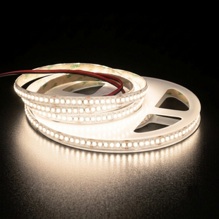 Світлодіодна стрічка 24v 2835 180led/m ip65 в силіконі 4000К Преміум фото