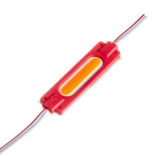 LED модуль 12v COB 2w Красный фото