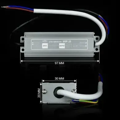 Блок живлення 12v 1,67а 20w ip67 фото