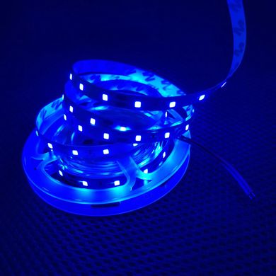 Комплект светодиодной LED ленты 5м 60led/m синий фото