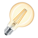 LED лампочка Filament E27 G95 8вт 2350К Бронза фото