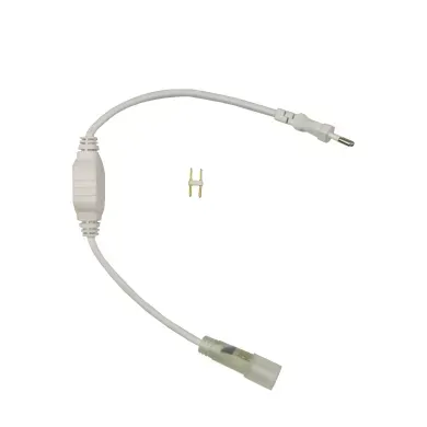 Кабель живлення для круглого LED неону 220В фото