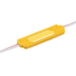 LED модуль 12v COB 2w Желтый фото