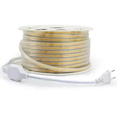 Светодиодная LED лента 220v COB 280led/m белый фото