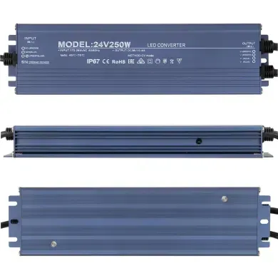 Блок живлення 24v 10,4а 250w ip67 Преміум фото