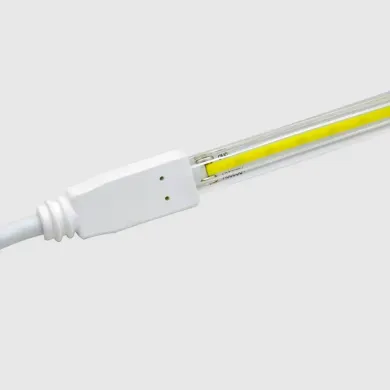 Світлодіодна LED стрічка 220v COB 280led/m білий фото