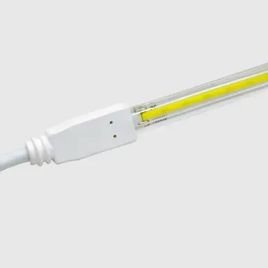 Светодиодная LED лента 220v COB 280led/m белый фото