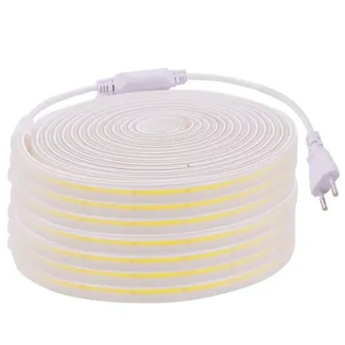 Світлодіодна LED стрічка 220v COB 280led/m білий фото