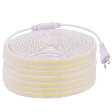 Светодиодная LED лента 220v COB 280led/m белый фото