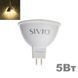 LED лампочка GU5.3 MR16 5вт 3000К фото