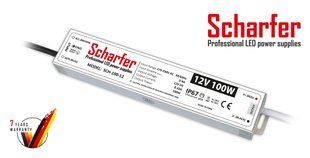 Блок живлення Scharfer 12v 8,3а 100w ip67 гарантія 7 років фото
