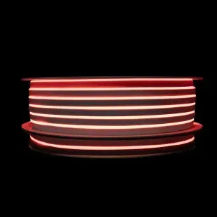 Гнучкий LED неон 24v 6*12мм червоний