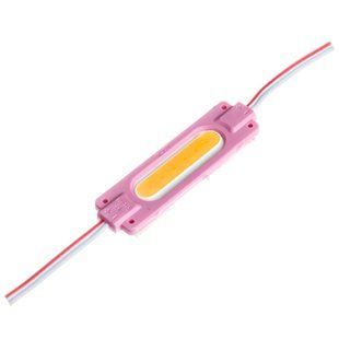 LED модуль 12v COB 2w Розовый фото