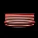 Гнучкий LED неон 24v 6*12мм червоний