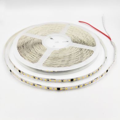 Светодиодная LED лента 220v IP20 2835 120led/m теплый 20м фото