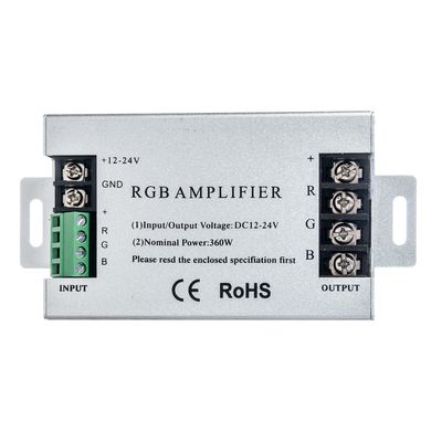 Підсилювач RGB контролера 30А фото