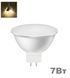 LED лампочка GU5.3 MR16 7вт 3000К фото