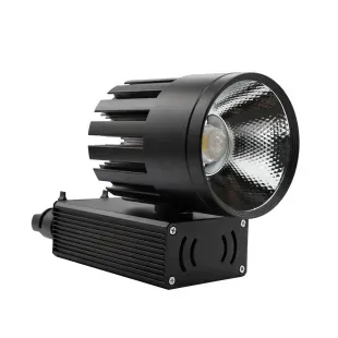 Трековий світильник Спот 220V 30W TAL Чорний 4000К 98*129мм
