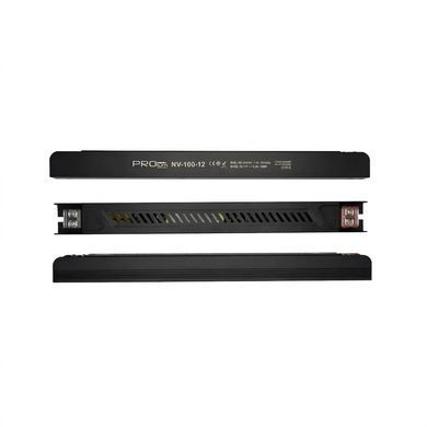 Блок живлення 12v 8,3а 100w ip20 Slim PRO фото